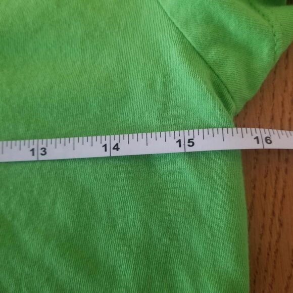 Womens V Neck Bright Green NFL Seattle Seahawks Football Tshirt Sz S - Picture 3 of 5